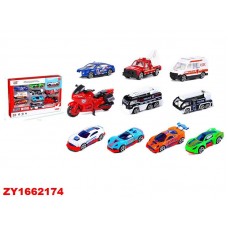 AUTITOS X 10 DIE CAST ALLOY MODEL PIXEL EN CAJA