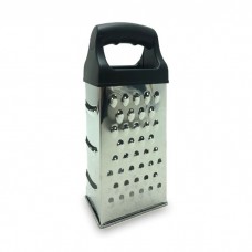 RALLADOR DE ACERO INOXIDABLE 4 CARAS 20 CM RALLADOR DE ACERO INOXIDABLE 4 CARAS 20 CM