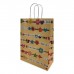 BOLSA DE CARTON PARA REGALO ESTAMPADA 22 X 30 PLC CORAZONES/BARRAS/7798306916578
