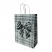 BOLSA DE CARTON PARA REGALO ESTAMPADA 22 X 30 PLC CORAZONES/BARRAS/7798306916578