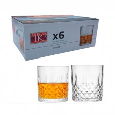 VASOS DE VIDRIO X 6 WISKY THE KITCHENS ELEMENTS OSLO/TOKYO
