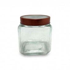 FRASCO DE VIDRIO ZOKO CON TAPA SIMIL COBRE 1,2 L