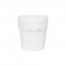 TAZA DE CAFE VASITO DE CERAMICA BLANCO 90 ML