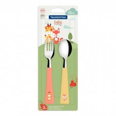 JUEGO DE CUBIERTOS PARA BEBE X 2 TRAMONTINA