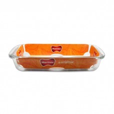 ASADERA DE VIDRIO RECTANGULAR 29,7 X 17,8 CM 1,7 LITROS MARINEX