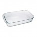 ASADERA DE VIDRIO RECTANGULAR 40 X 25 X 7,2 4,5 LITROS PROFUNDA MARINEX LASAGNA