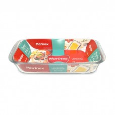 ASADERA DE VIDRIO RECTANGULAR 40 X 25 X 7,2 4,5 LITROS PROFUNDA MARINEX LASAGNA