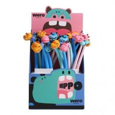 BOLIGRAFO FANTASIA HIPOPOTAMO HIPPO FLEXIBLE WERO
