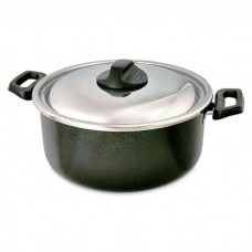 CACEROLA DE TEFLON 20 CM CON TAPA DE ACERO GUADIX FLON