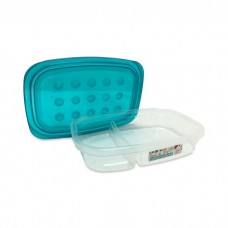 CAJA HERMETICA RECTANGULAR X 1,5 L STAR CON DIVISION CAJA HERMETICA RECTANGULAR X 1,5 L STAR CON DIVISION