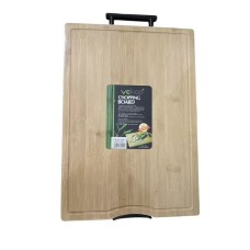 TABLA DE COCINA BAMBU 50 X 35 CM CON MANIJA Y PATITA VEKOO TABLA DE COCINA BAMBU 50 X 35 CM CON MANIJA Y PATITA VEKOO