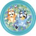 PLATO DE PLASTICO PERSONAJES BLUEY