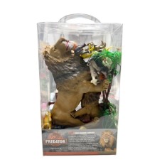 ANIMALITOS DE LA SELVA PREDATOR CHILDHOOD DREAM CON ACCESORIOS CAJA TRANSPARENTE ANIMALITOS DE LA SELVA PREDATOR CHILDHOOD DREAM CON ACCESORIOS CAJA TRANSPARENTE