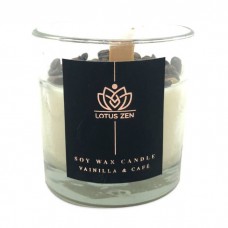 VELA DE SOJA LOTUS ZEN VAINILLA Y CAFE
