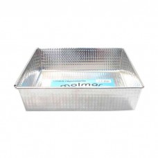 MOLDE ASADERA CUADRADA Nº 30 ALUMINIO 30 X 30 X 5,5 CM