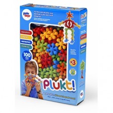 PLUKT JUEGO DE ENCASTRE 100 PIEZAS PAKI TOYS