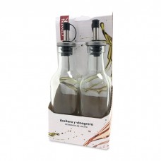 CONDIMENTERO X 2 ACEITERA- VINAGRERA VIDRIO CRYSTAL ROCK CONDIMENTERO X 2 ACEITERA- VINAGRERA VIDRIO CRYSTAL ROCK