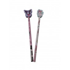 LAPIZ NEGRO FANTASIA KUROMI-MELODY CON GOMA TROQUELADA