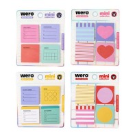 TACO AUTOADHESIVO WERO MINI COLLECTION X 4 TACOS DE 50 H C/U TACO AUTOADHESIVO WERO MINI COLLECTION X 4 TACOS DE 50 H C/U