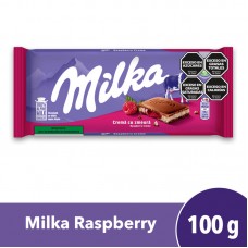 CHOCOLATE MILKA X 100 G RASPBERRY CREME