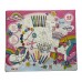 SET KREKER DE ARTE MUNDO DE COLORES UNICORNS X 48 PIEZAS