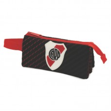 CARTUCHERA CON CIERRE CUADRUPLE MOOVING RIVER PLATE