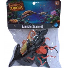 ANIMALES MARINOS X 6 EL DUENDE AZUL