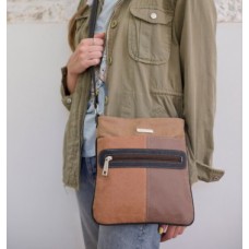 CARTERA DE DAMA BANDOLERA COMBINADA KIF KIF CON GUANTERA