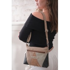 CARTERA DE DAMA BANDOLERA COMBINADA KIF KIF