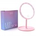 ESPEJO DE PIE CON LUZ LED USB CON BANDEJA PORTAOBJETOS SKORA