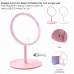ESPEJO DE PIE CON LUZ LED USB CON BANDEJA PORTAOBJETOS SKORA