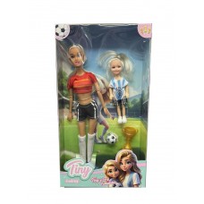 MUÑECA TINY FUTBOLISTA CON LUCY