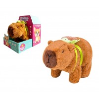 PELUCHE CAPYBARA CON MOVIMIENTO Y SONIDO PAMPER PET EN CAJA