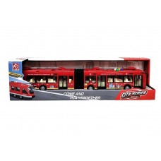 AUTOBUS DOBLE ARTICULADO CON LUZ Y SONIDO CITY SERIES
