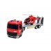 CAMION CON HELICOPTERO CON LUZ Y SONIDO CITY SERIES