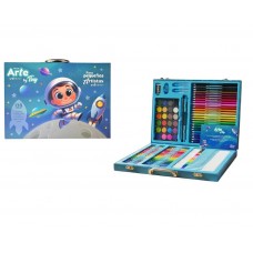 SET DE ARTE BY TINY 128 PIEZAS PARA PEQUEÑOS ARTISTAS ASTRONAUTA SET DE ARTE BY TINY 128 PIEZAS PARA PEQUEÑOS ARTISTAS ASTRONAUTA