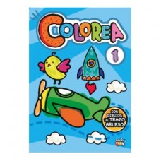 LIBRITO PARA PINTAR COLOREA 1-2-3-4