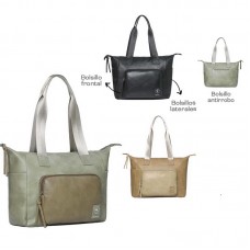 CARTERA DE DAMA TRENDY BOLSO 4 BOLSILLOS