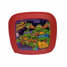 CAJA HERMETICA SANDWICHERA PERSONAJES TORTUGAS NINJAS