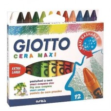 CRAYONES X 12 GIOTTO MAXI