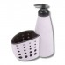 DISPENSER PARA DETERGENTE Y ESPONJA PLASTICO