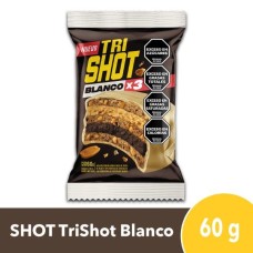 ALFAJOR TRISHOT BLANCO X 60 G ALFAJOR TRISHOT BLANCO X 60 G