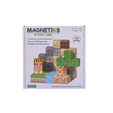 MAGNETIKS STONE CUBE X 48 PIEZAS DITOYS