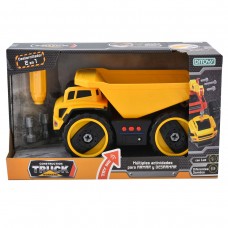 CAMION DE CONSTRUCCION PARA ARMAR Y DESARMAR CON LUZ Y SONIDO DITOYS CAMION DE CONSTRUCCION PARA ARMAR Y DESARMAR CON LUZ Y SONIDO DITOYS