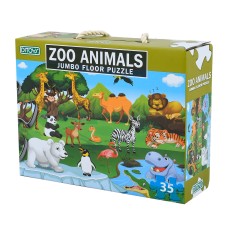 ROMPECABEZAS X 35 PIEZAS JUMBO ZOO ANIMALS DITOYS 2377 ROMPECABEZAS X 35 PIEZAS JUMBO ZOO ANIMALS DITOYS 2377