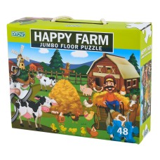 ROMPECABEZAS X 50 PIEZAS JUMBO GRANJA HAPPY FARM DITOYS 2378