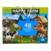 ROMPECABEZAS X 50 PIEZAS JUMBO GRANJA HAPPY FARM DITOYS 2378