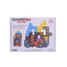 MAGNETIKS GOLD CUBE X 72 PIEZAS DITOYS