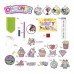 STICKERS GEMAS AUTOADHESIVAS DIAMONDZ CRYSTAL PAINTING MEGA SET X 12