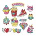 STICKERS GEMAS AUTOADHESIVAS DIAMONDZ CRYSTAL PAINTING MEGA SET X 12